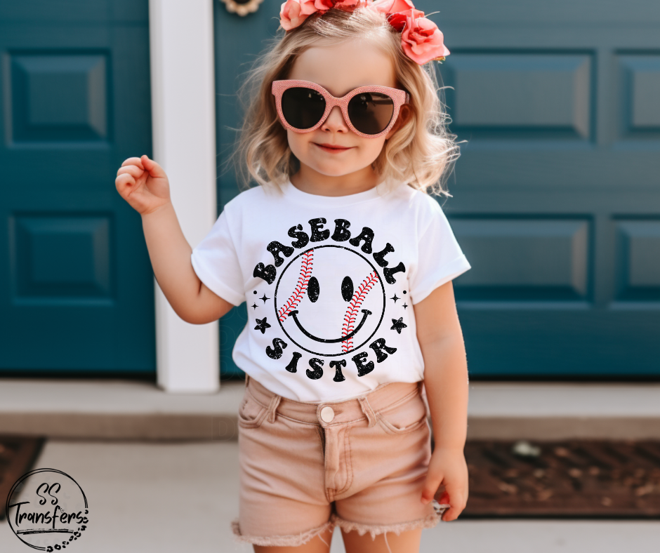 Baseball Sister DTF Transfer