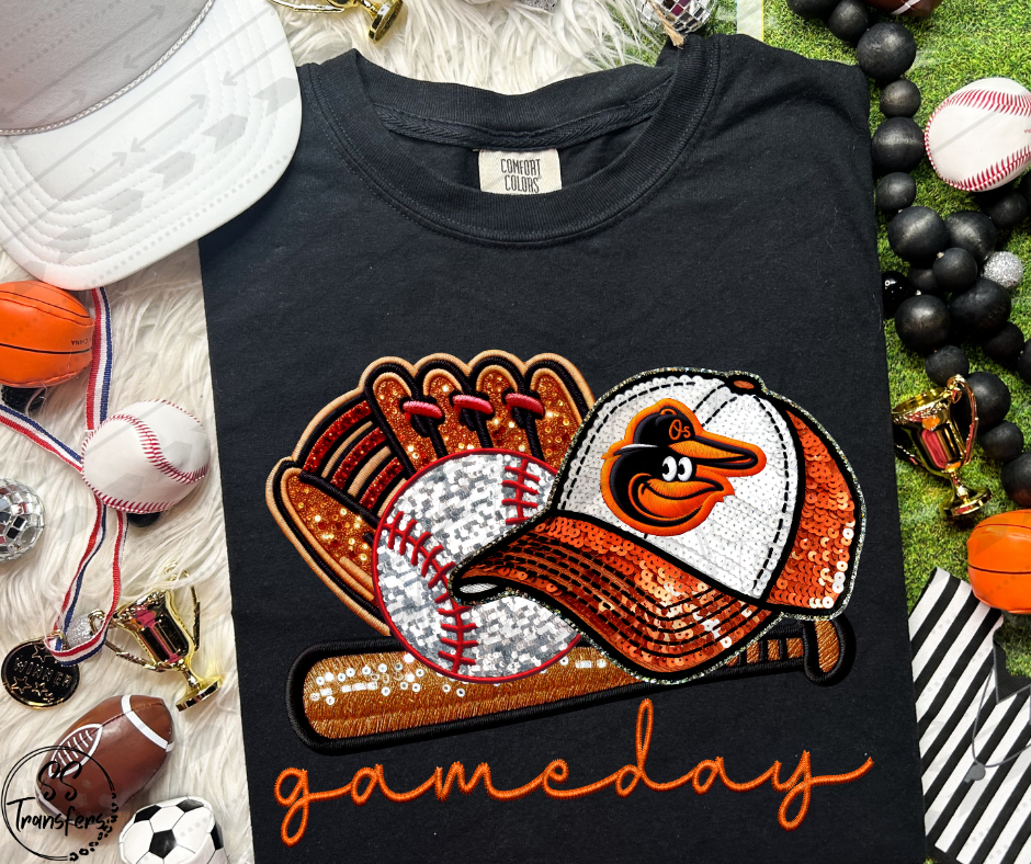 Pro Baseball Gameday Hat (All Pro Teams Avail.) DTF Transfer