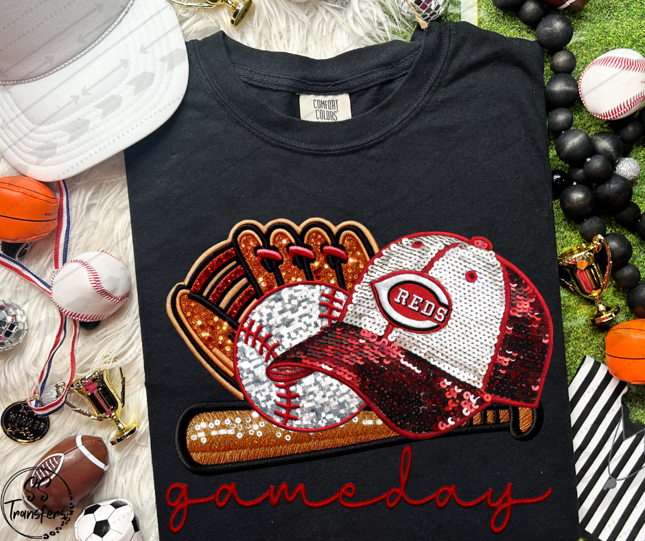 Pro Baseball Gameday Hat (All Pro Teams Avail.) DTF Transfer