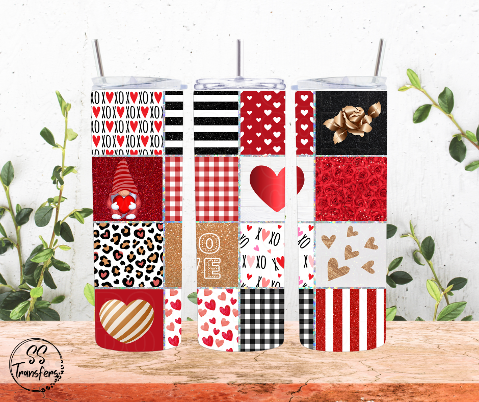 Valentines Day Things Sub Tumbler Transfer