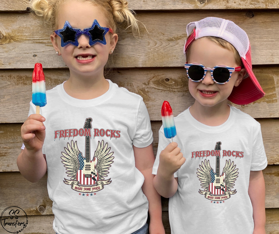 Freedom Rocks DTF Transfer