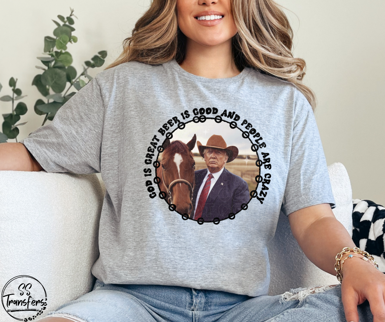 People Are Crazy DTF Transfer