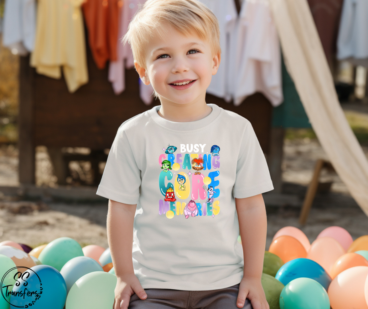 Busy Creating Core Memories DTF Transfer