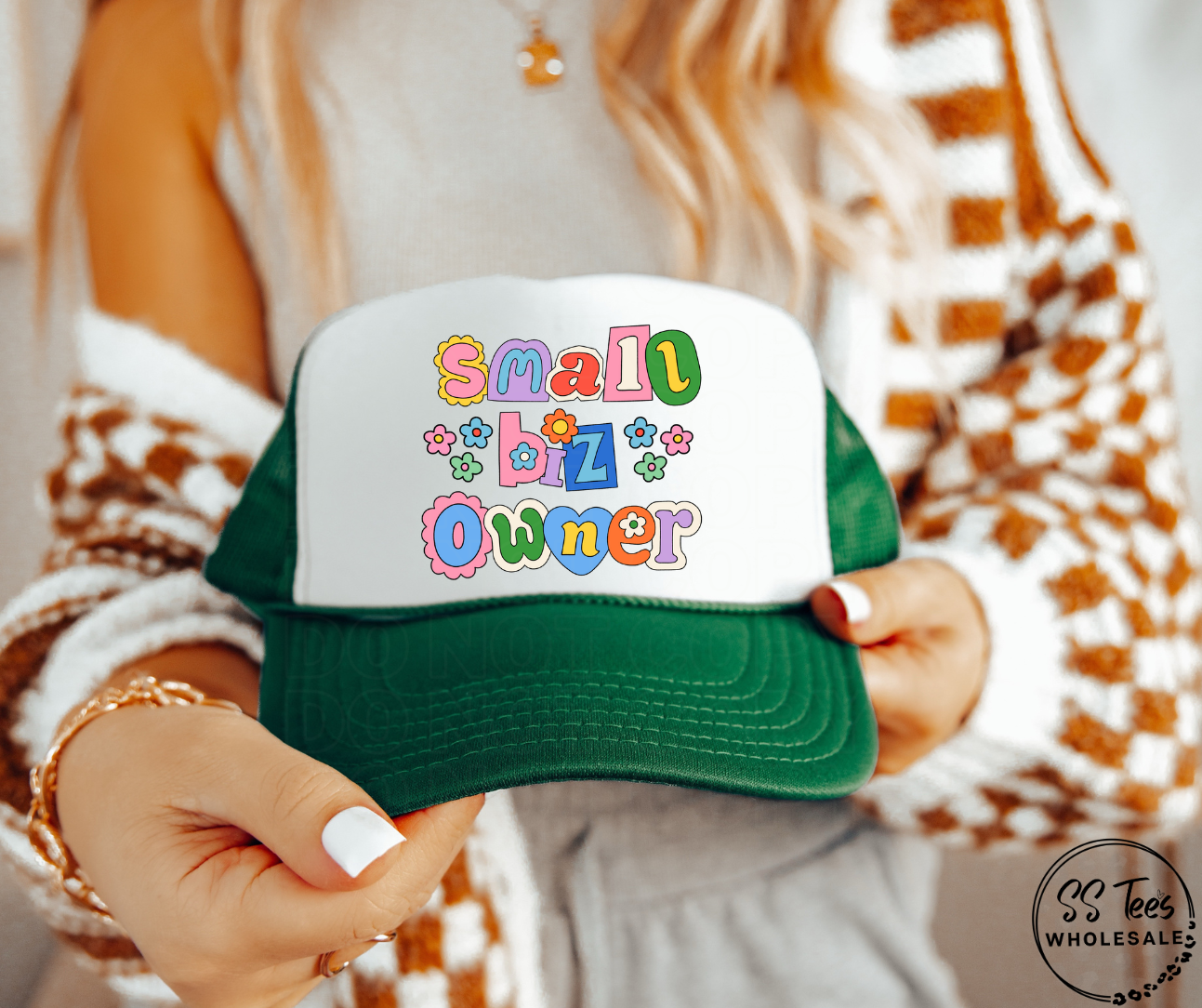 Small Biz Owner Foam Trucker Hat