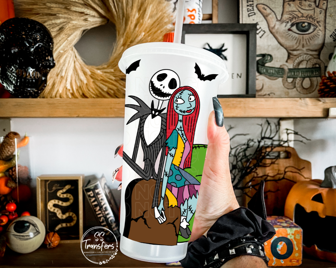 Nightmare In Cemetery Cold Cup UV Wrap