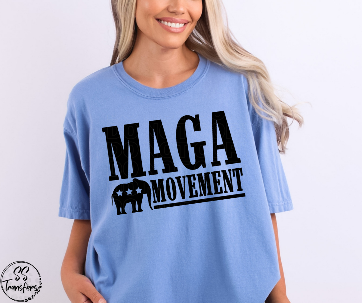 MAGA Movement DTF Transfer