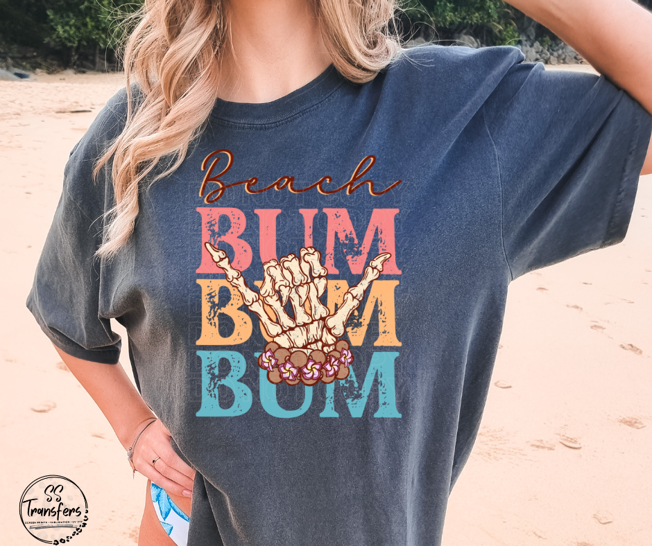 Beach Bum Hangloose DTF Transfer