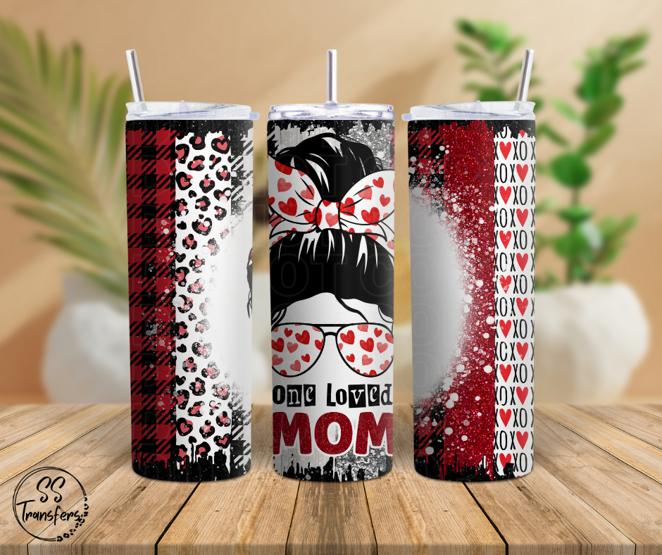 One Loved Mom Sub Tumbler Transfer