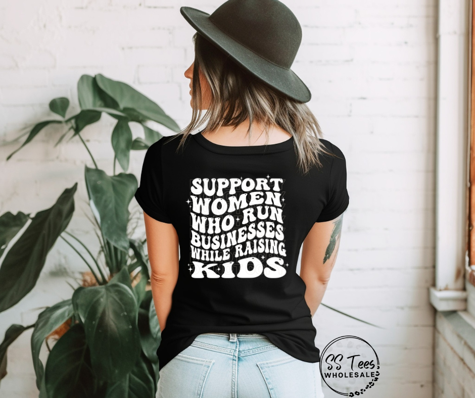 Support Women (w/pocket option) DTF Transfer