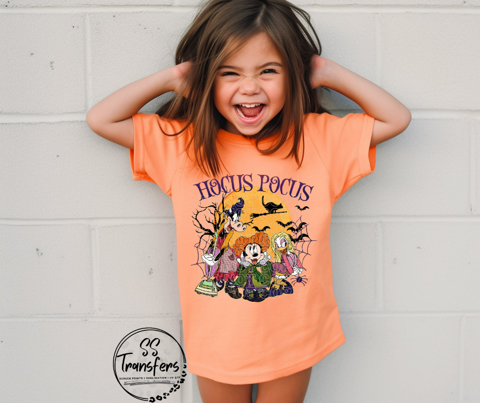 Hocus Pocus Friends Kids DTF Transfer