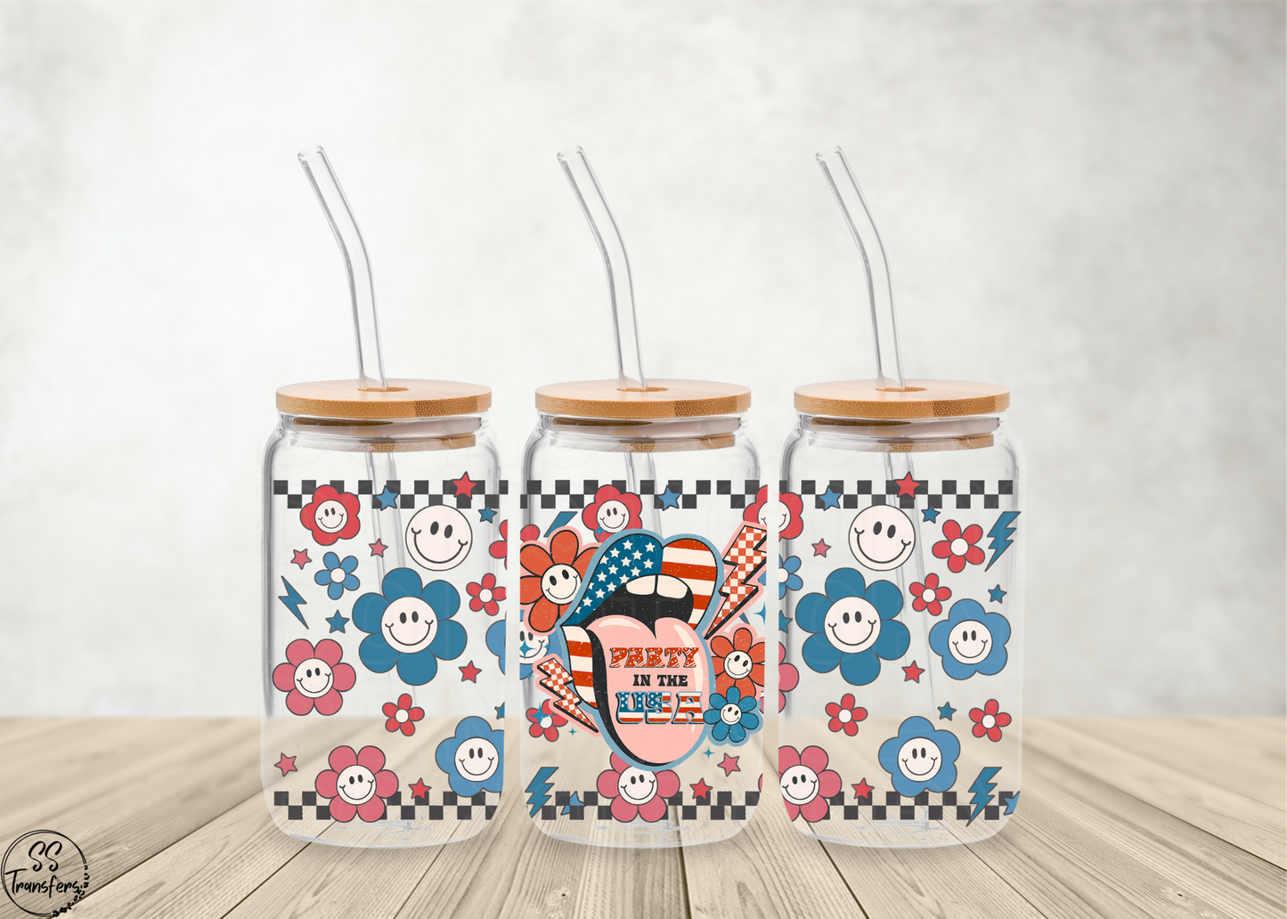 Party In The USA Tongue Libbey UV Wrap