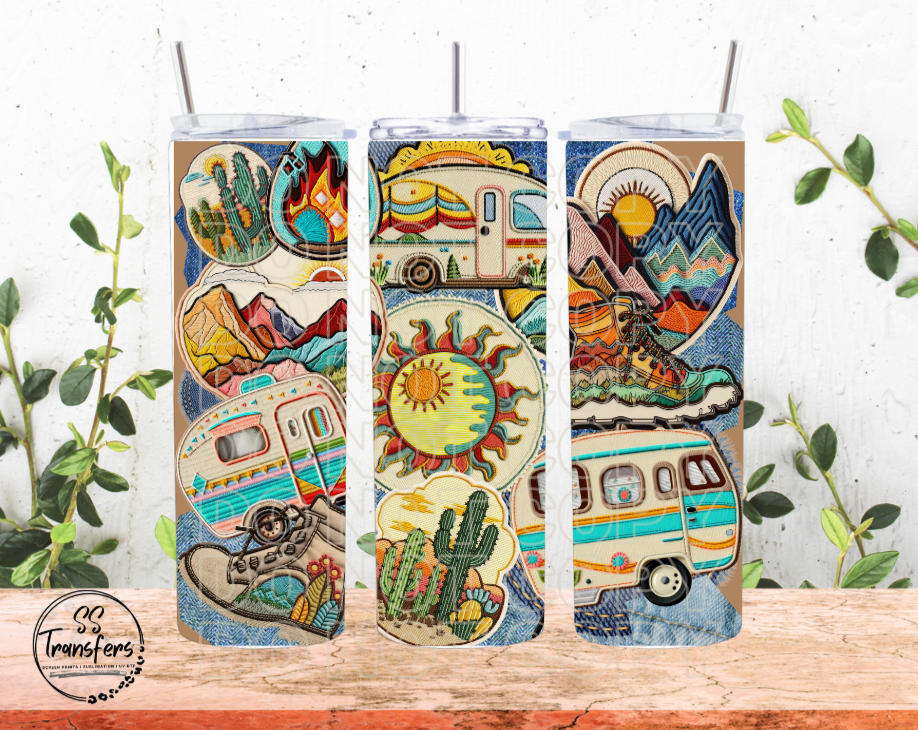 Travel The World Sub Tumbler Transfer