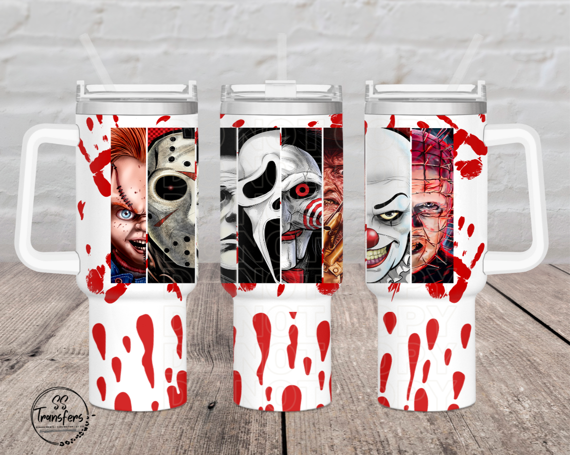 Scary Bloody Guys 40oz UV Wrap