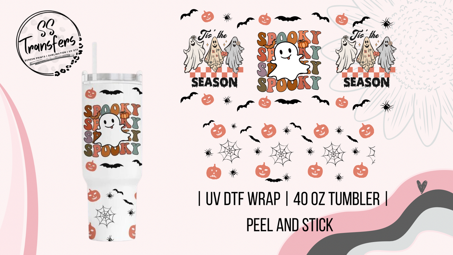 Spooky Season 40oz UV Wrap