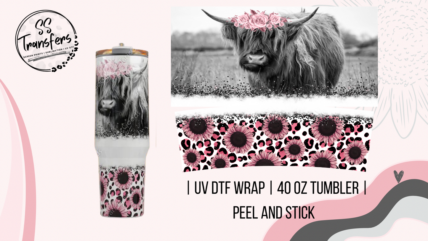 Big Longhorn 40oz UV Wrap
