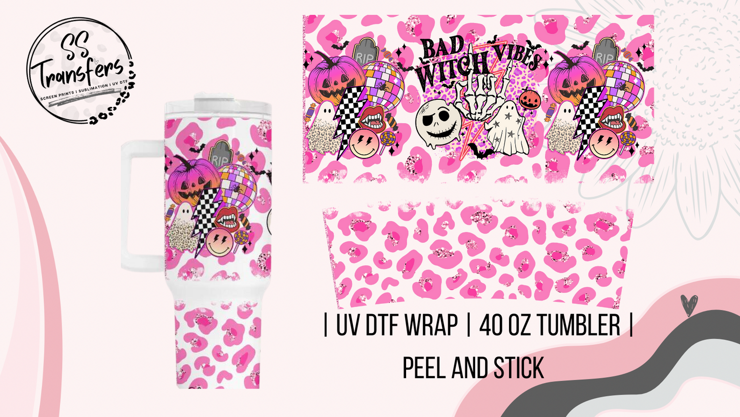 Bad Witch Retro 40oz UV Wrap