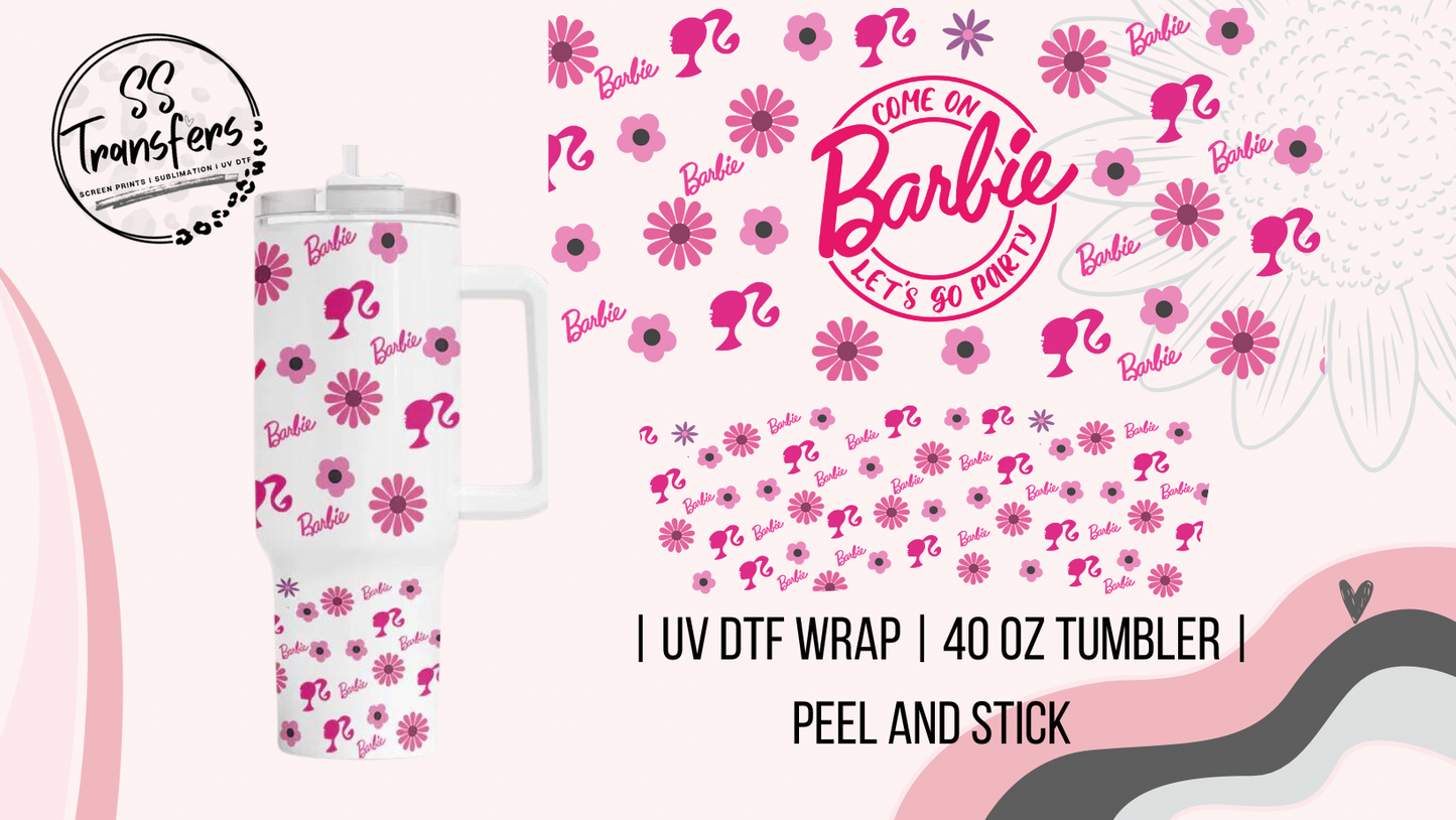 Let's Go Party 40oz UV Wrap