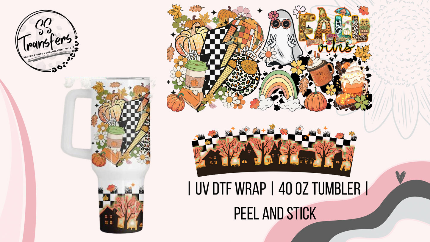 Fall Vibes 40oz UV Wrap