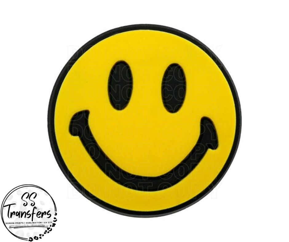 Smiley Face Straw Topper