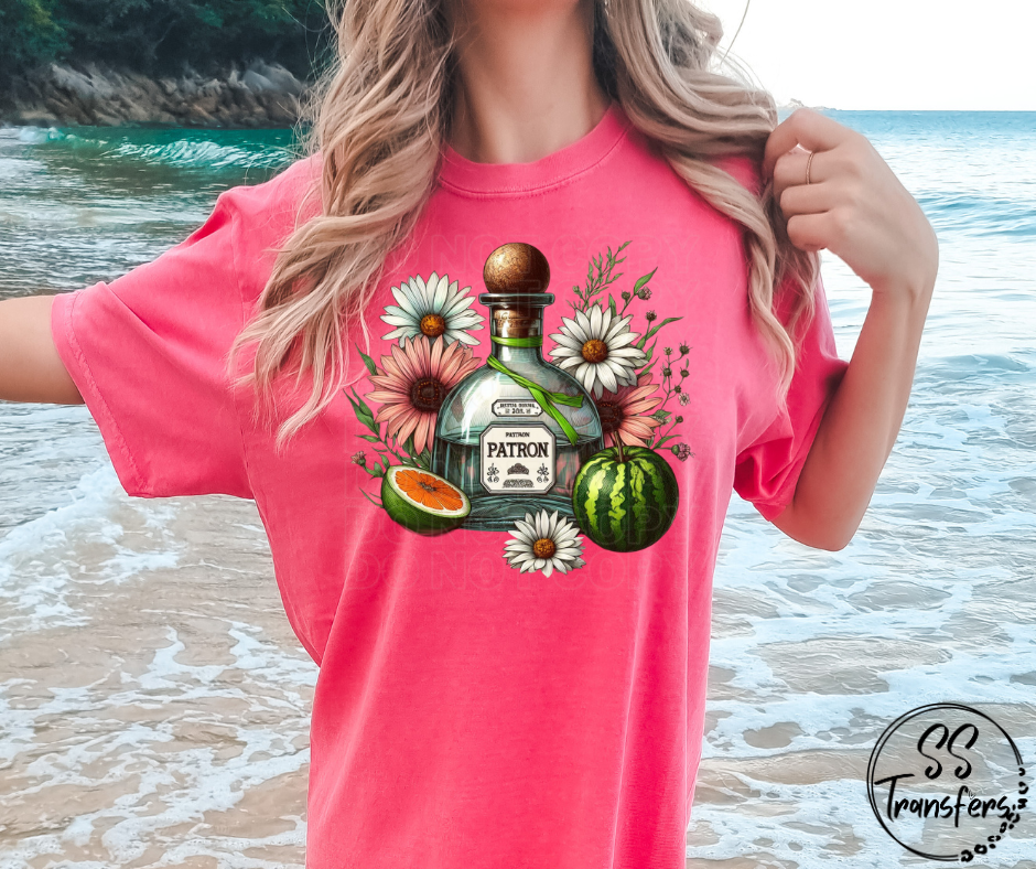 Floral Patron DTF Transfer