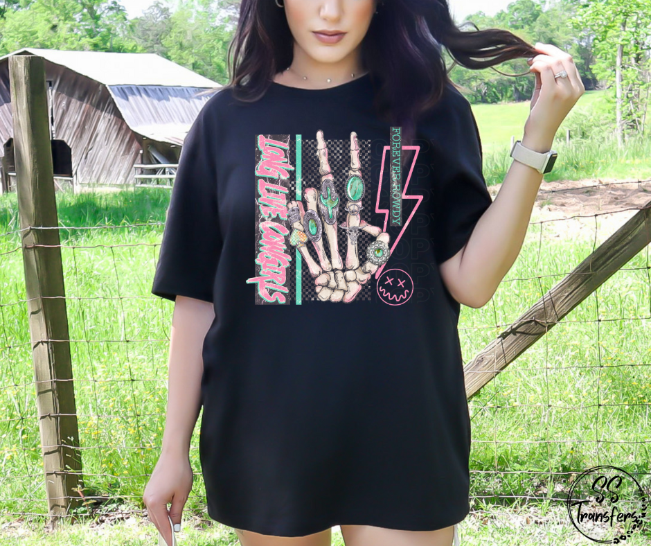 Forever Rowdy DTF Transfer