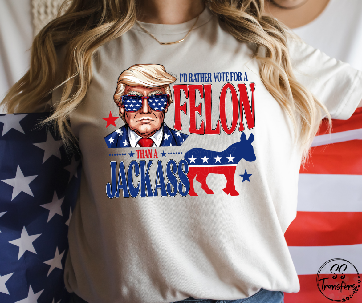 I'd Rather #2 Version DTF Transfer