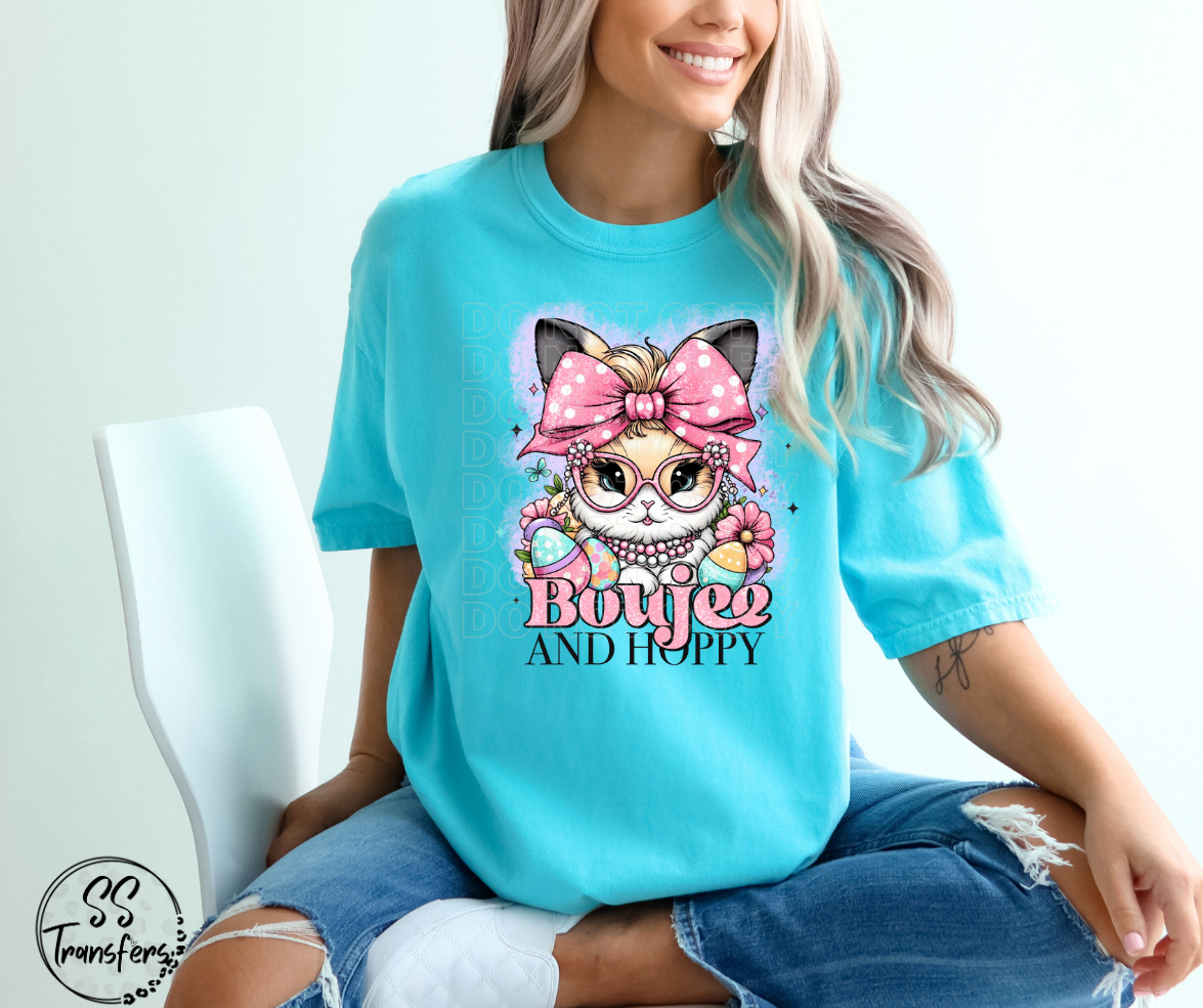 Boujee and Hoppy DTF Transfer