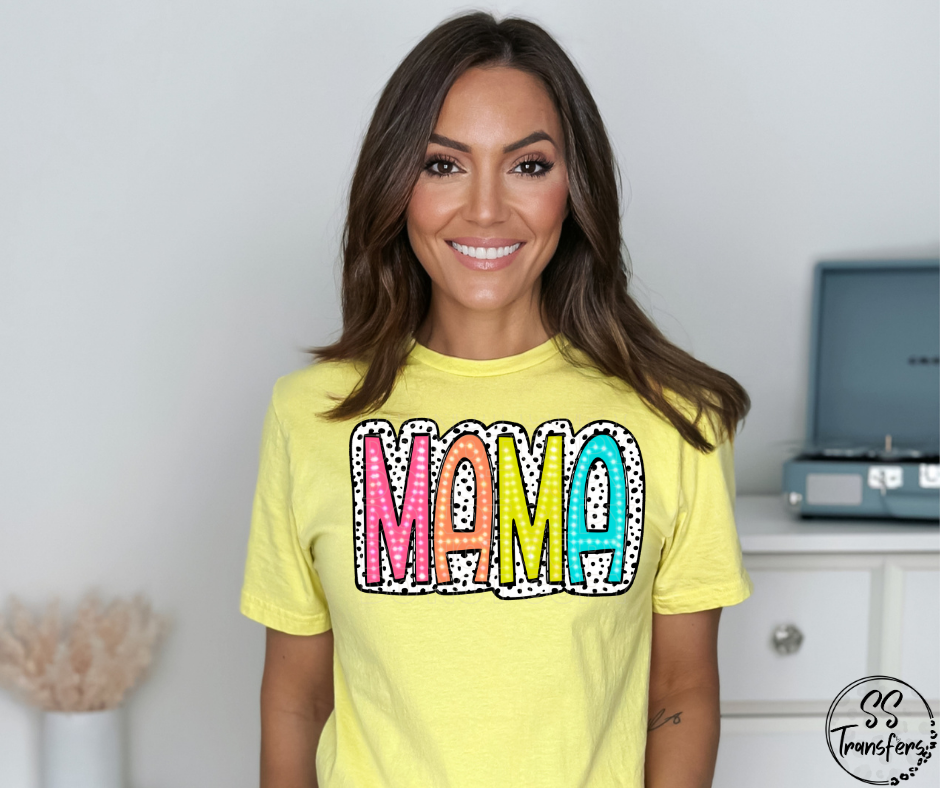 Dalmatian Mama DTF Transfer