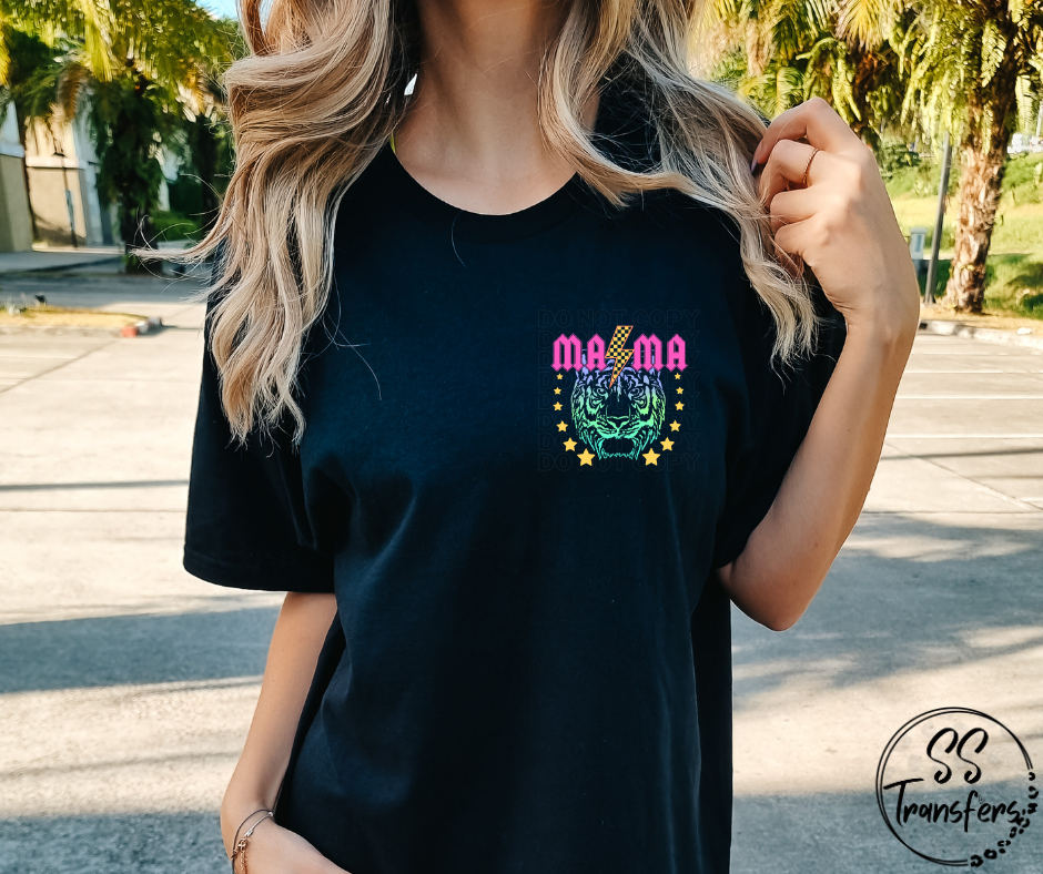 Mama on Duty 24/7 (Pocket Included) DTF Transfer