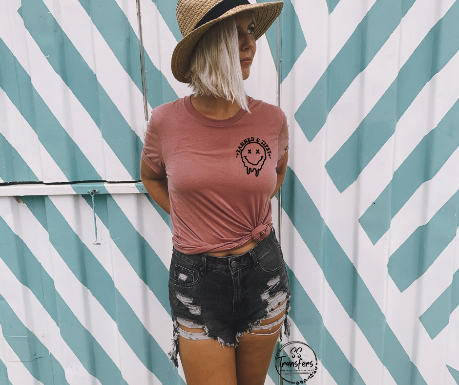 Tanned & Tipsy Pocket DTF Transfer