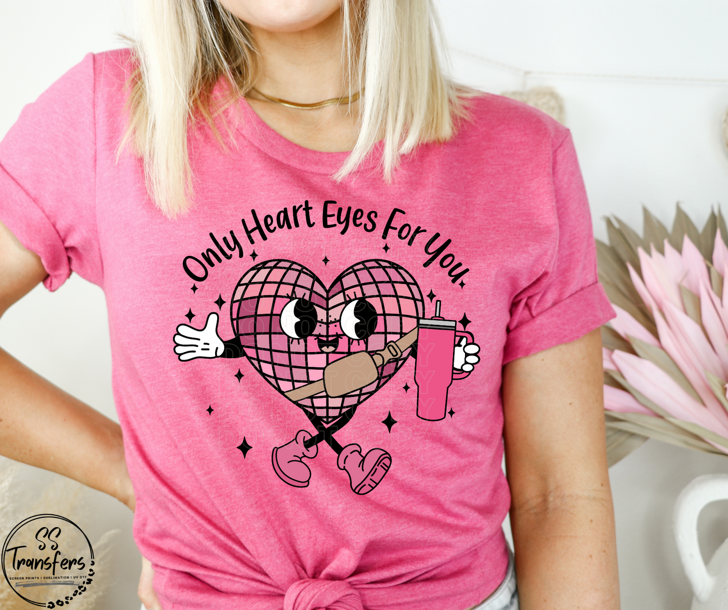 Heart Eyes For You DTF Transfer