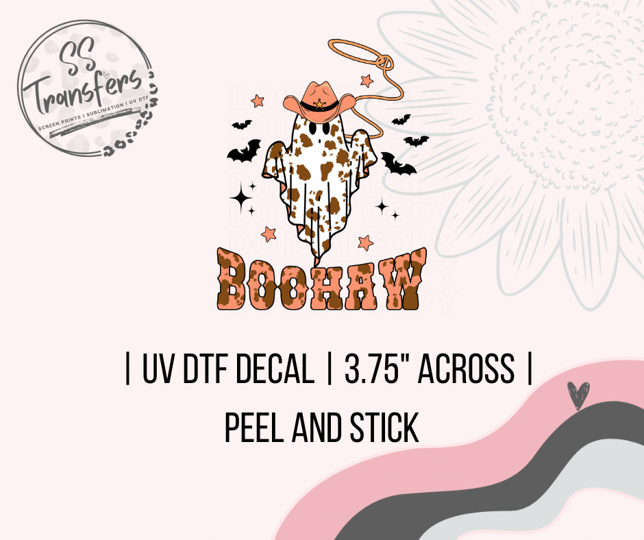Boohaw UV Decal
