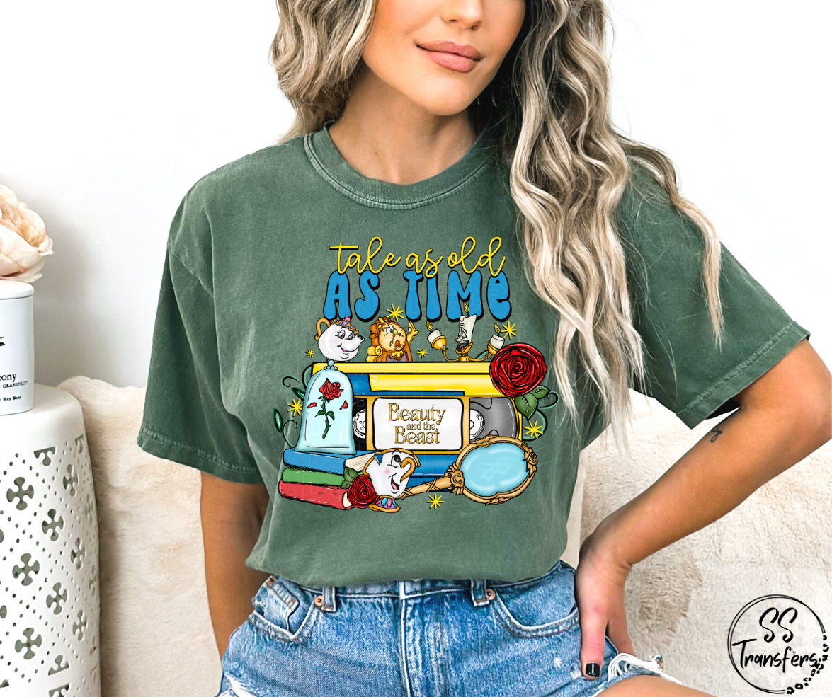 Beauty VHS Tape DTF Transfer