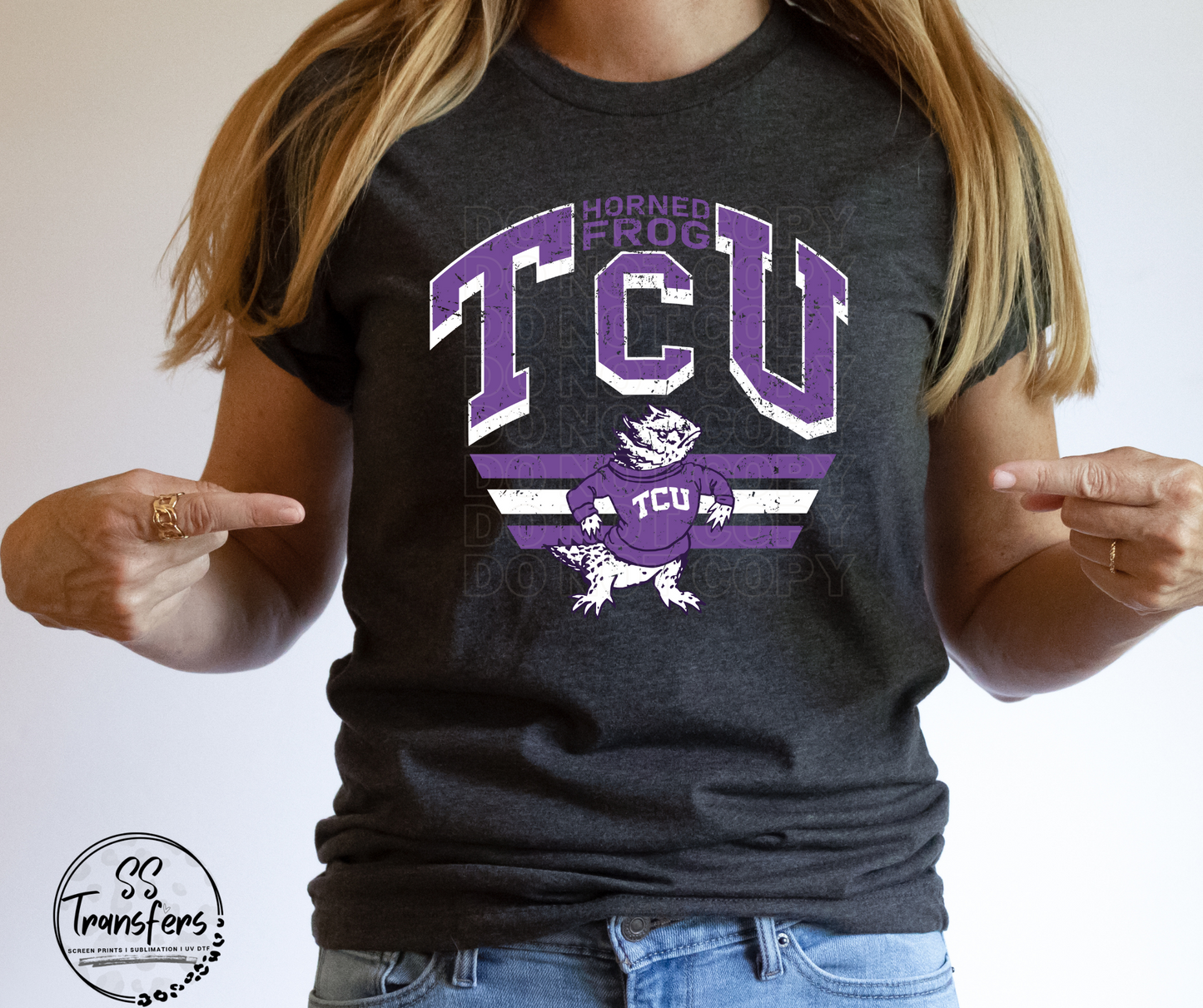 Vintage TCU DTF Transfer