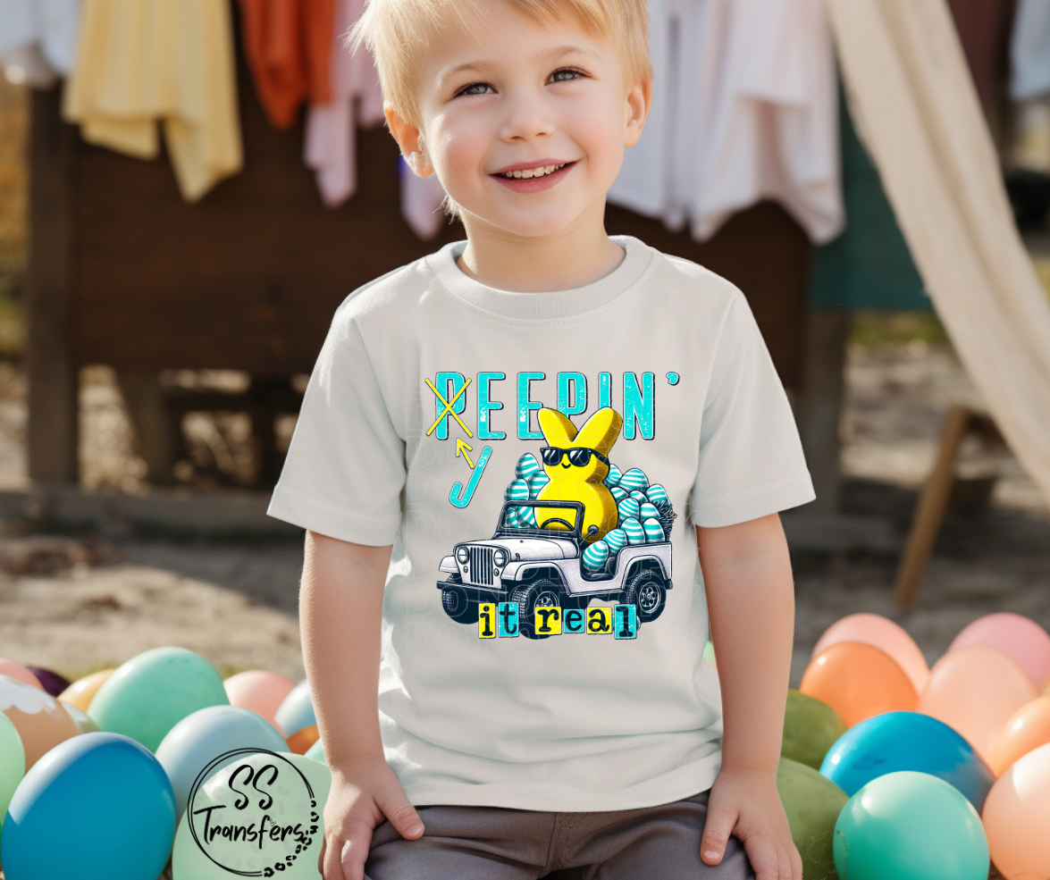 Jeepin' It Real DTF Transfer