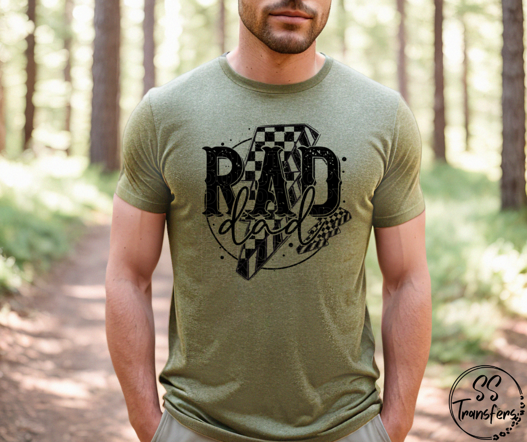 Rad Dad DTF Transfer