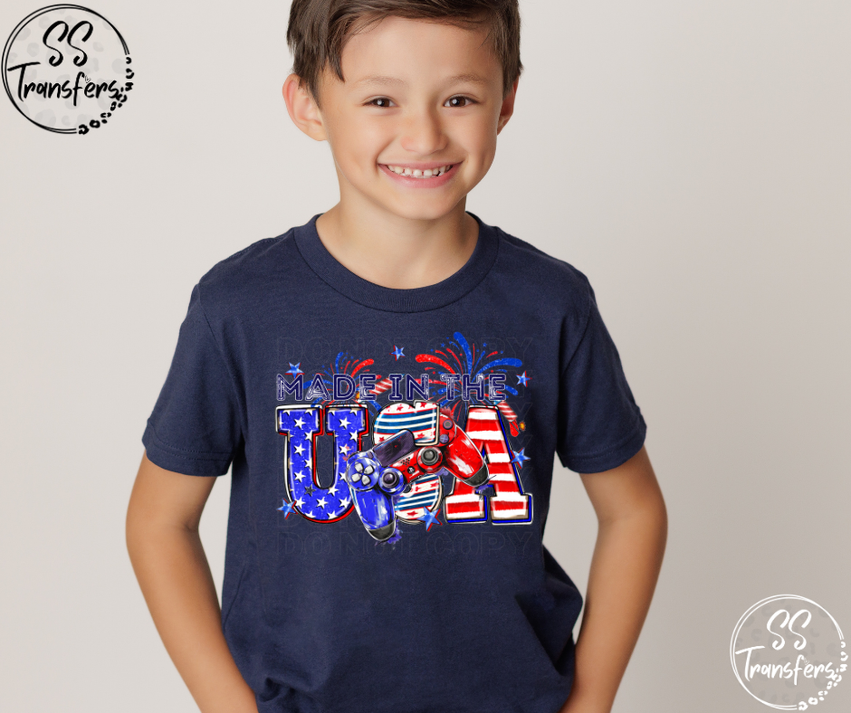 Made in The USA Controller DTF Transfer