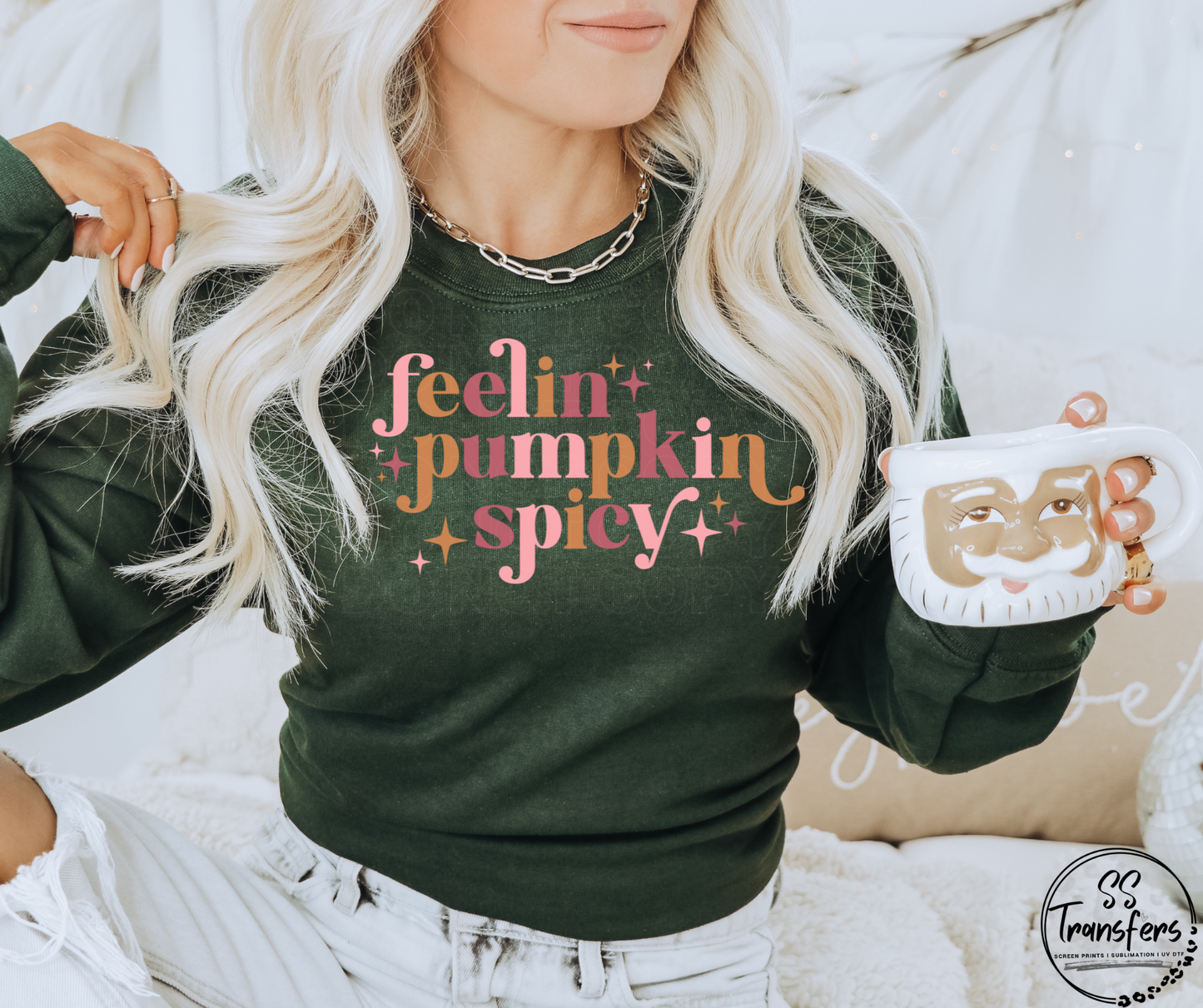 Feelin' Pumpkin Spicy DTF Transfer