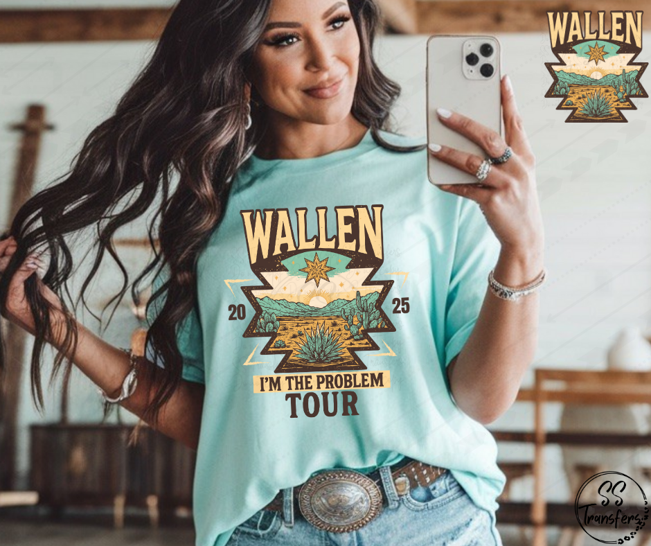 I'm The Problem Tour (pocket included) DTF Transfer