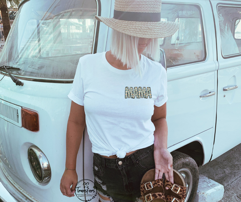 Floral Mama Pocket DTF Transfer