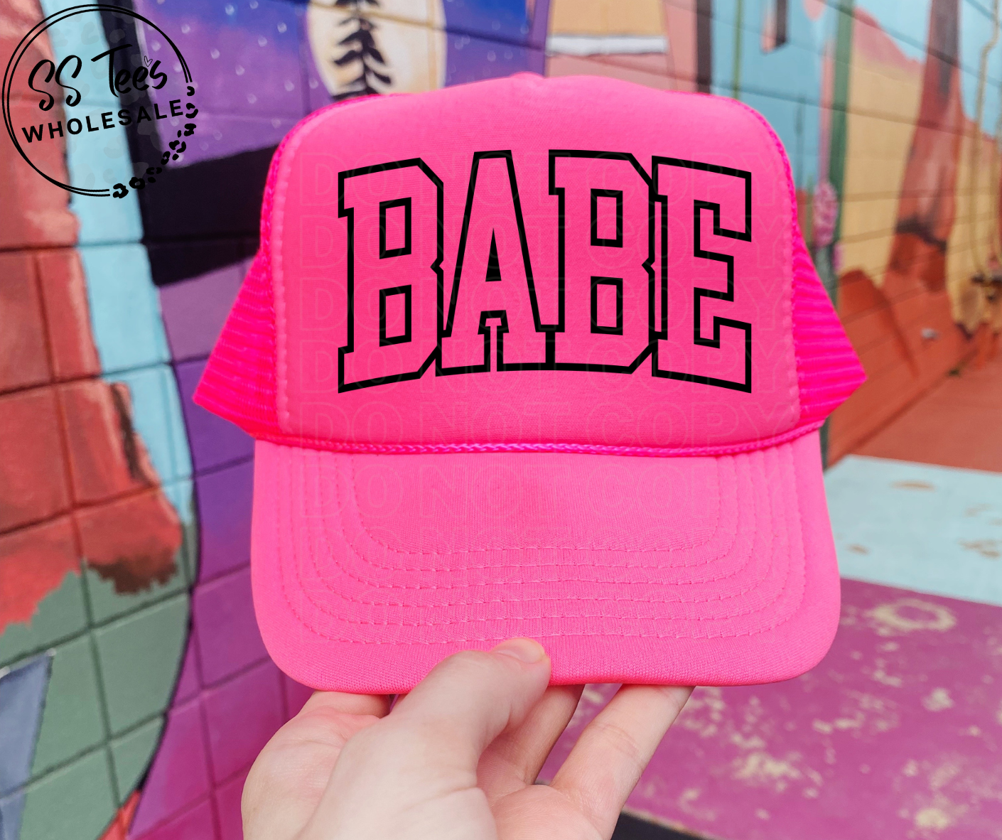 BABE Foam Trucker Hat