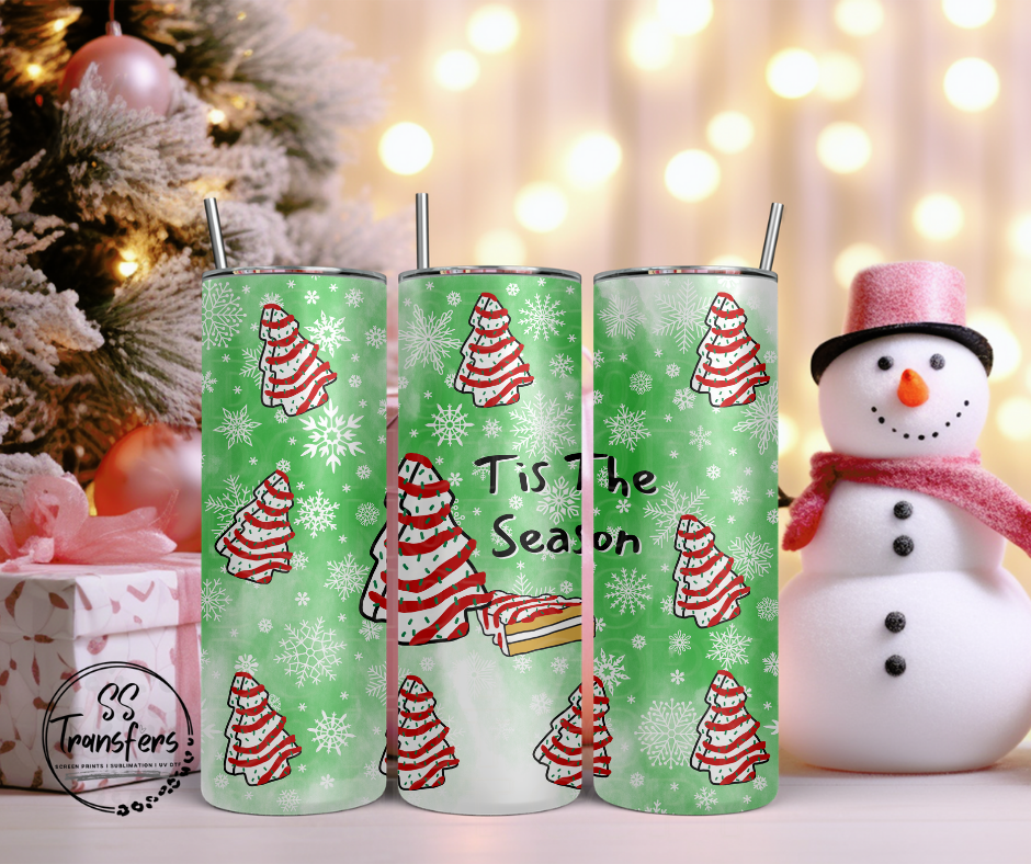 Tis' The Season (Multiple Options) Sub Tumbler Transfer