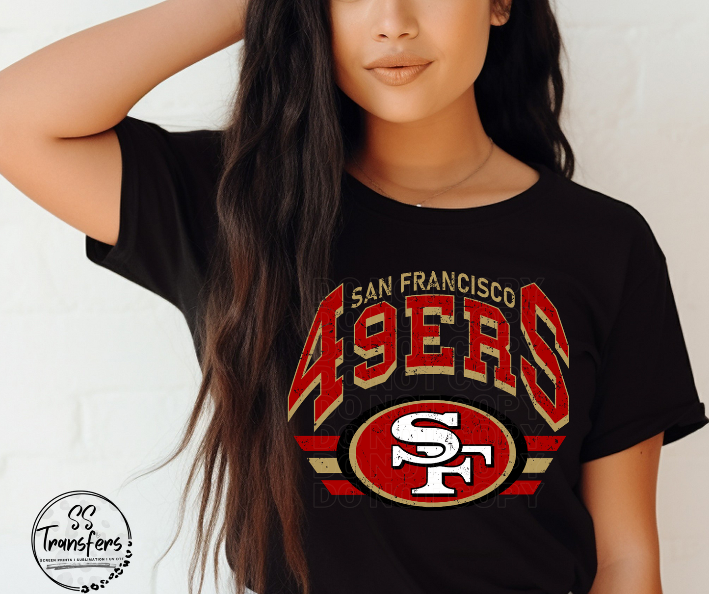 Vintage Niners DTF Transfer