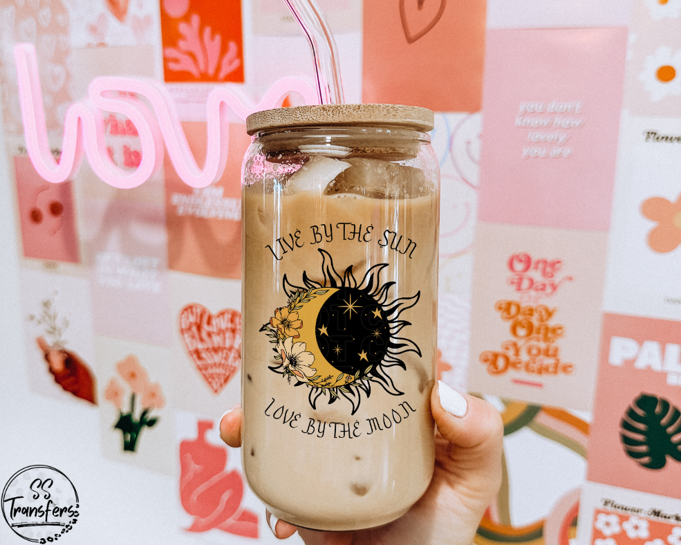 Live By The Sun UV Decal