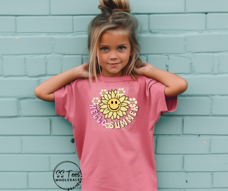 Hello Summer DTF Transfer