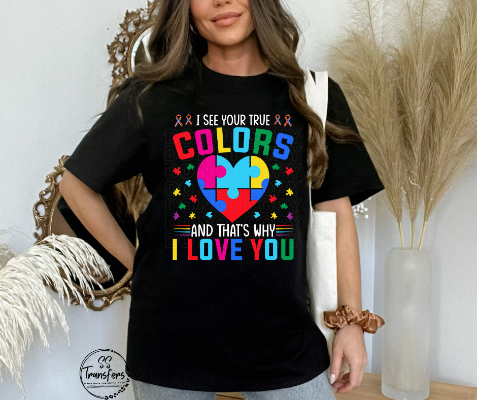 True Colors DTF Transfer