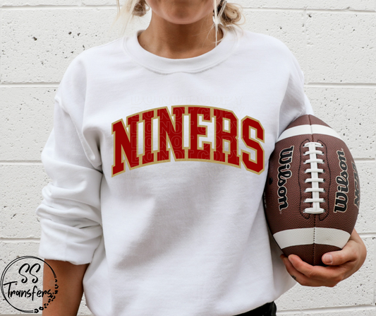 Varsity Niners DTF Transfer