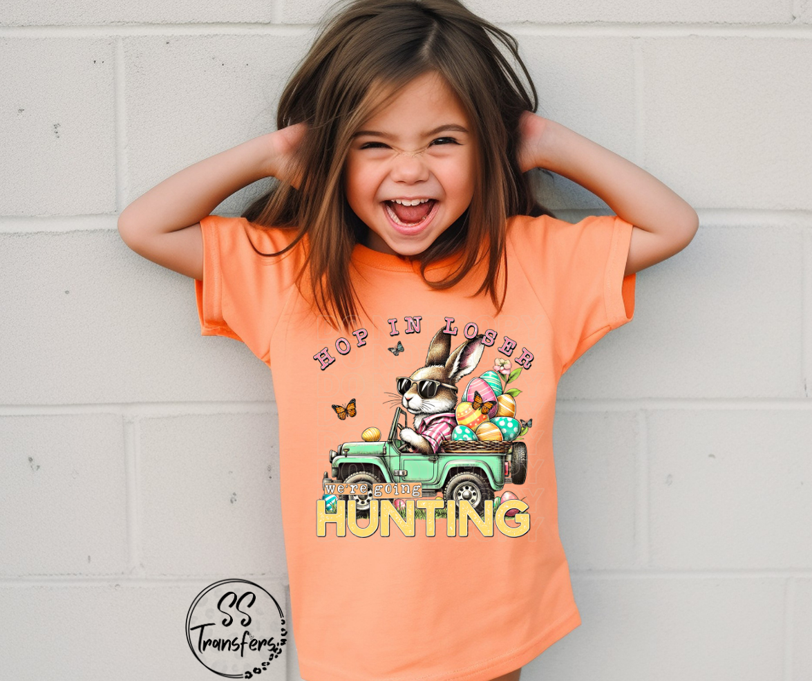 Hop In Loser DTF Transfer