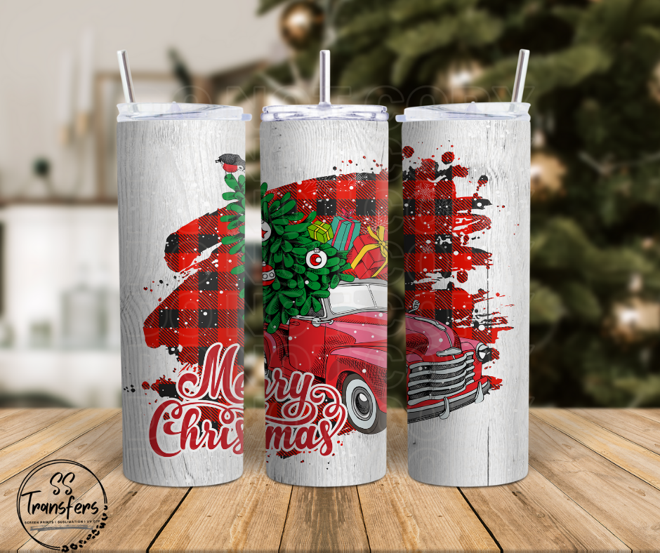 Merry Christmas (Multiple Options) Sub Tumbler Transfer