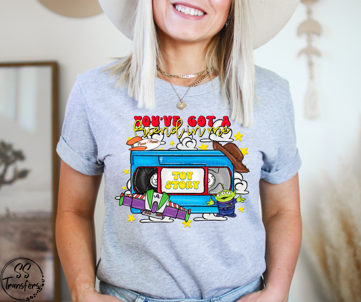 Friend in Me VHS Tape DTF Transfer